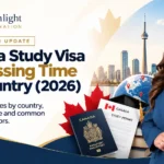 Canada study visa processing time by country 2026 showing current wait times, SDS updates, and common causes of application delays